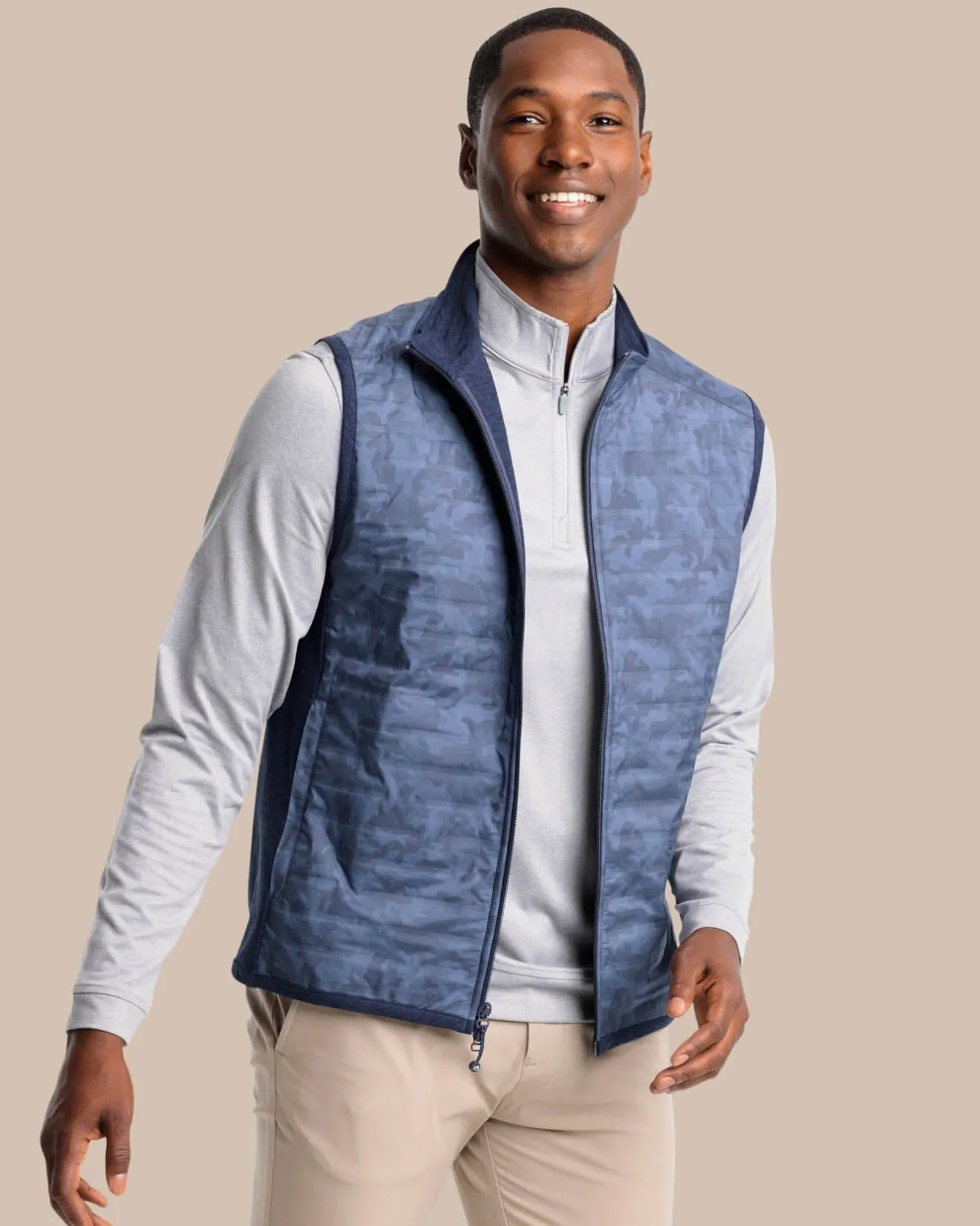 Abercorn Camo Performance Vest<Southern Tide Fashion