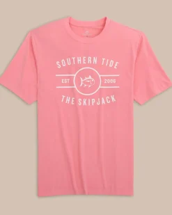 Across The Chest Skipjack Short Sleeve T-Shirt<Southern Tide Shop