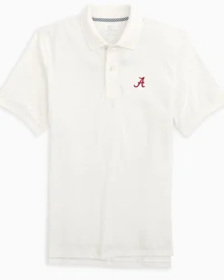 Alabama Crimson Tide Skipjack Polo Shirt<Southern Tide Clearance