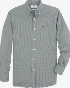 Alabama Tide Gingham Button Down Shirt<Southern Tide Online