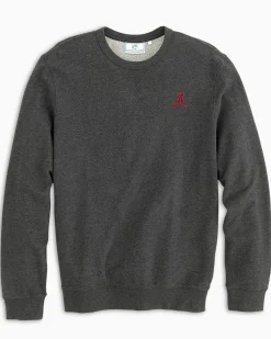 Alabama Upper Deck Pullover Sweatshirt<Southern Tide New
