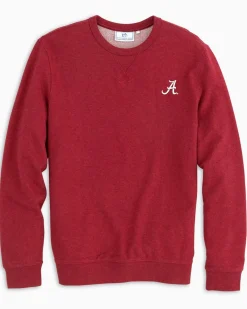 Alabama Upper Deck Pullover Sweatshirt<Southern Tide New