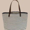 All Day Stripe Tote<Southern Tide Cheap