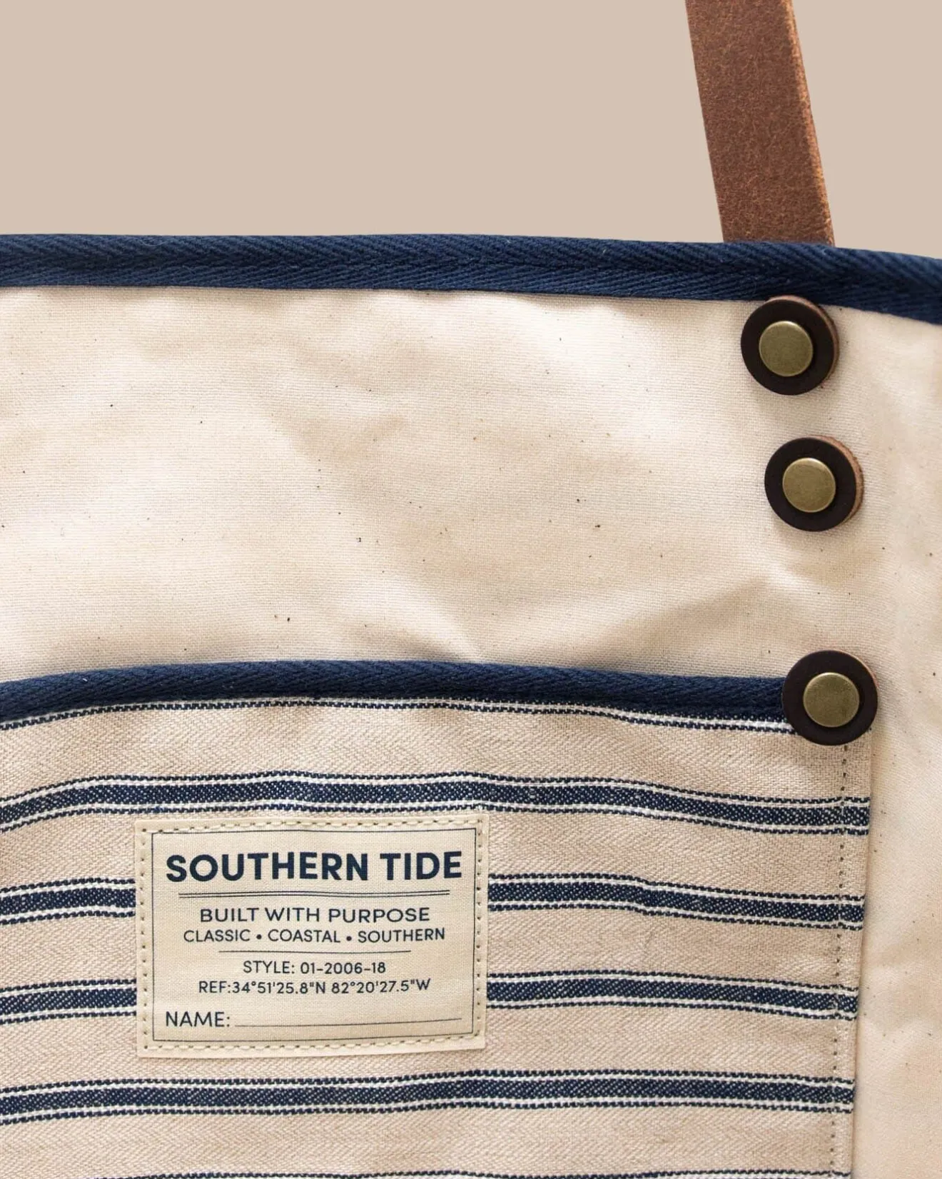 All Day Stripe Tote<Southern Tide Cheap