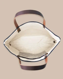 All Day Stripe Tote<Southern Tide Cheap