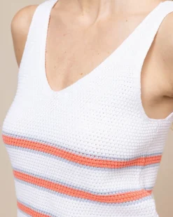 Alli Striped Sweater Tank<Southern Tide New