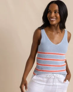 Alli Striped Sweater Tank<Southern Tide New
