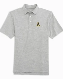 App State Mountaineers Driver Spacedye Polo<Southern Tide Cheap