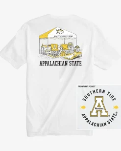 App State Mountaineers Tailgate Time T-Shirt<Southern Tide Clearance