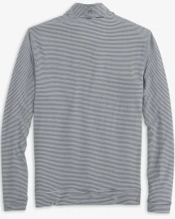 Arkansas Razorbacks Cruiser Micro-Stripe Heather Quarter Zip<Southern Tide Online
