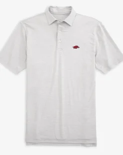 Arkansas Razorbacks Driver Spacedye Polo Shirt<Southern Tide Shop