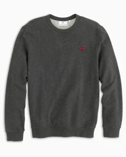Arkansas Upper Deck Pullover Sweatshirt<Southern Tide Shop