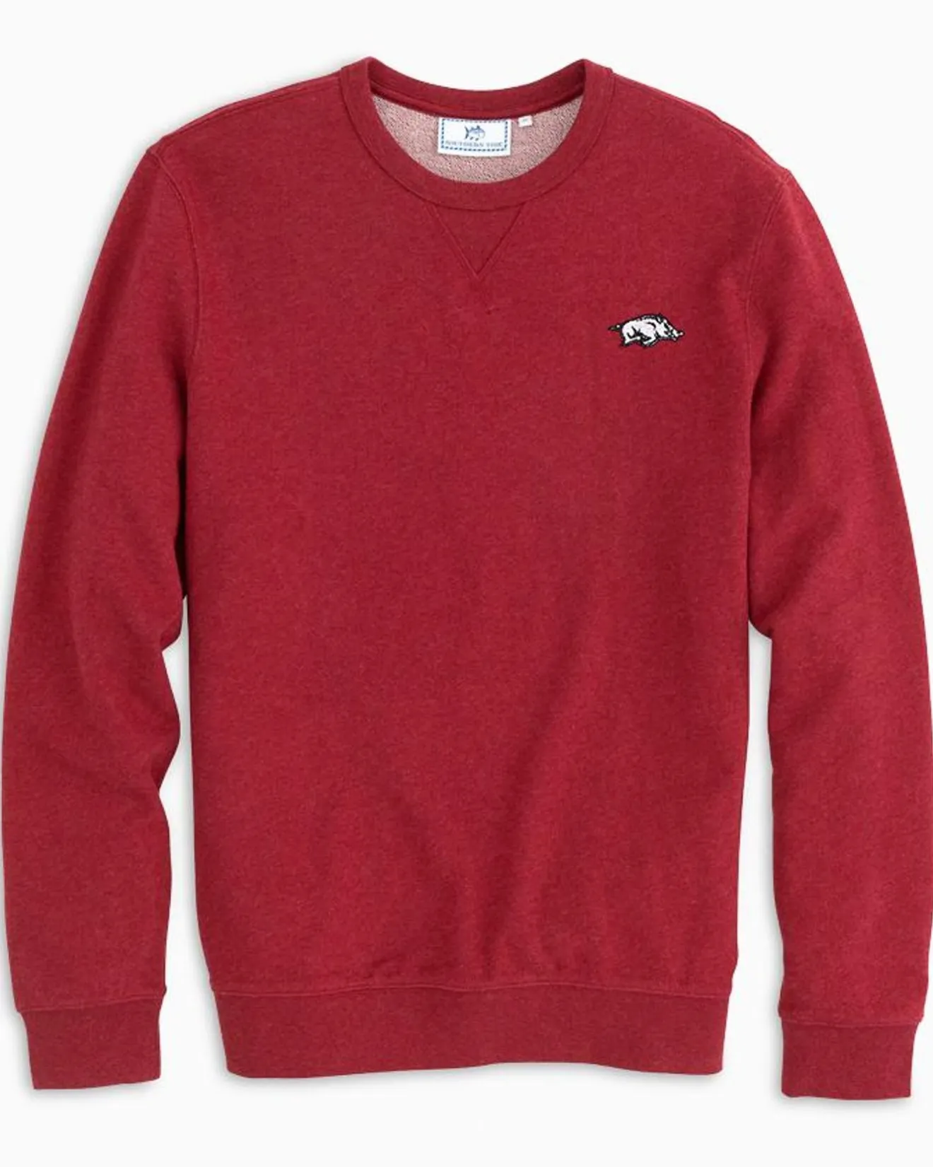 Arkansas Upper Deck Pullover Sweatshirt<Southern Tide Shop