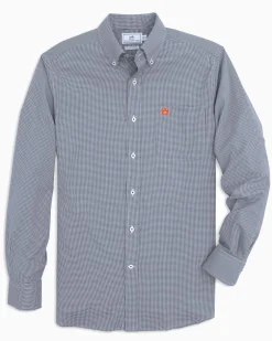 Auburn Tigers Gingham Button Down Shirt<Southern Tide Flash Sale