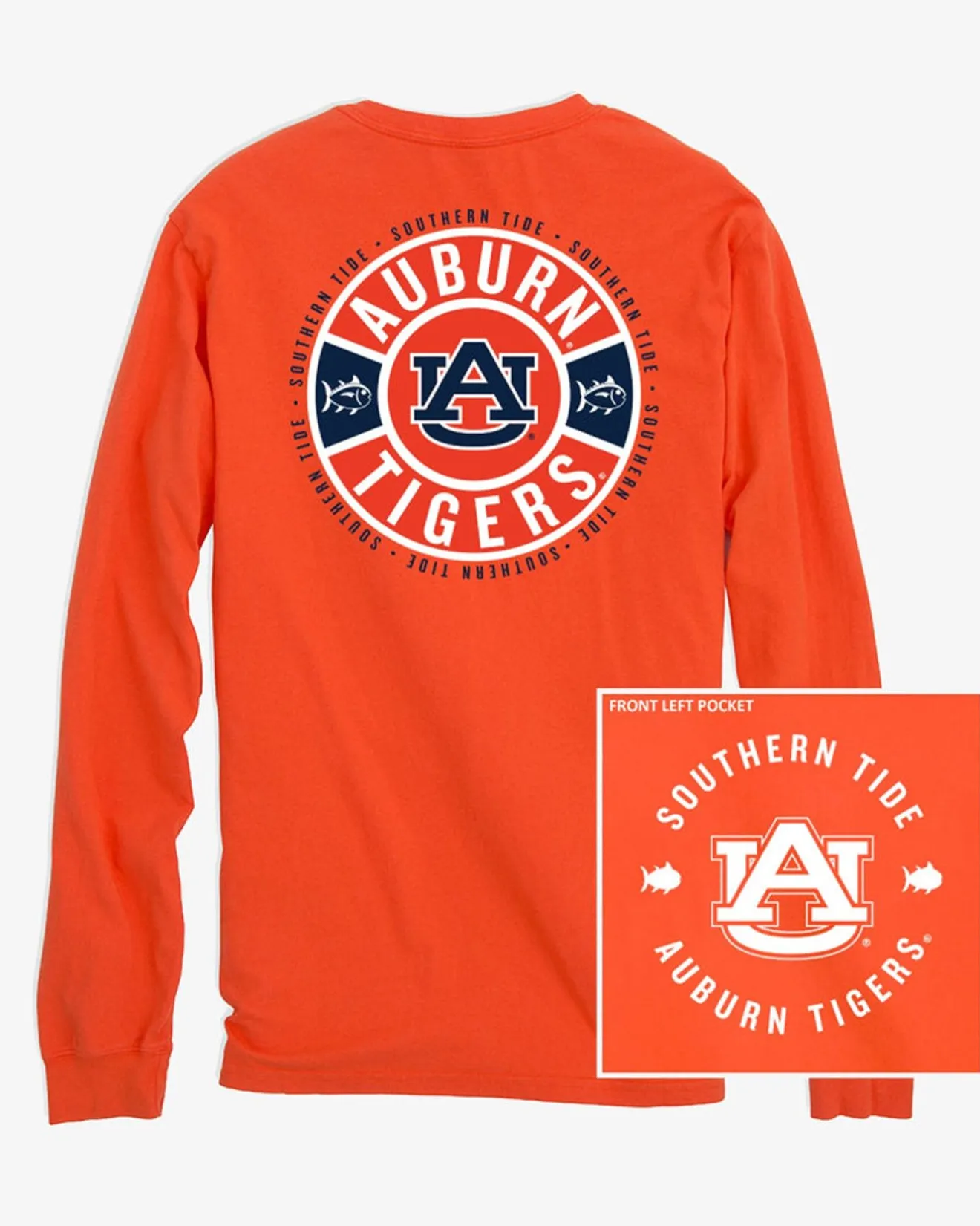 Auburn Tigers Ring Badge T-Shirt<Southern Tide Online