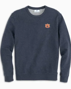 Auburn Upper Deck Pullover Sweatshirt<Southern Tide Sale