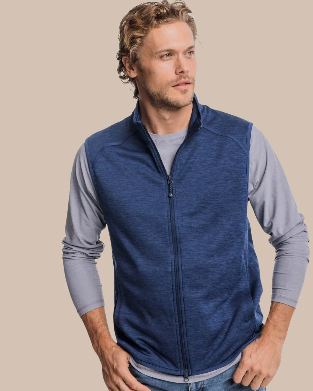 Baybrook Heather Vest<Southern Tide Discount