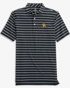 Baylor Bears Brrr°®Eeze Desmond Stripe Polo<Southern Tide Cheap