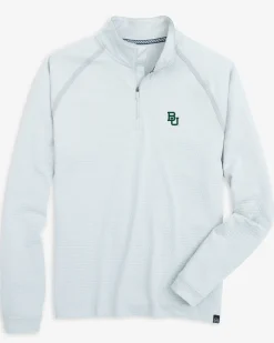 Baylor Bears Scuttle Heather Quarter Zip<Southern Tide Outlet