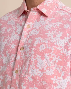 Beachcast Island Blooms Knit Short Sleeve Sport Shirt<Southern Tide Cheap