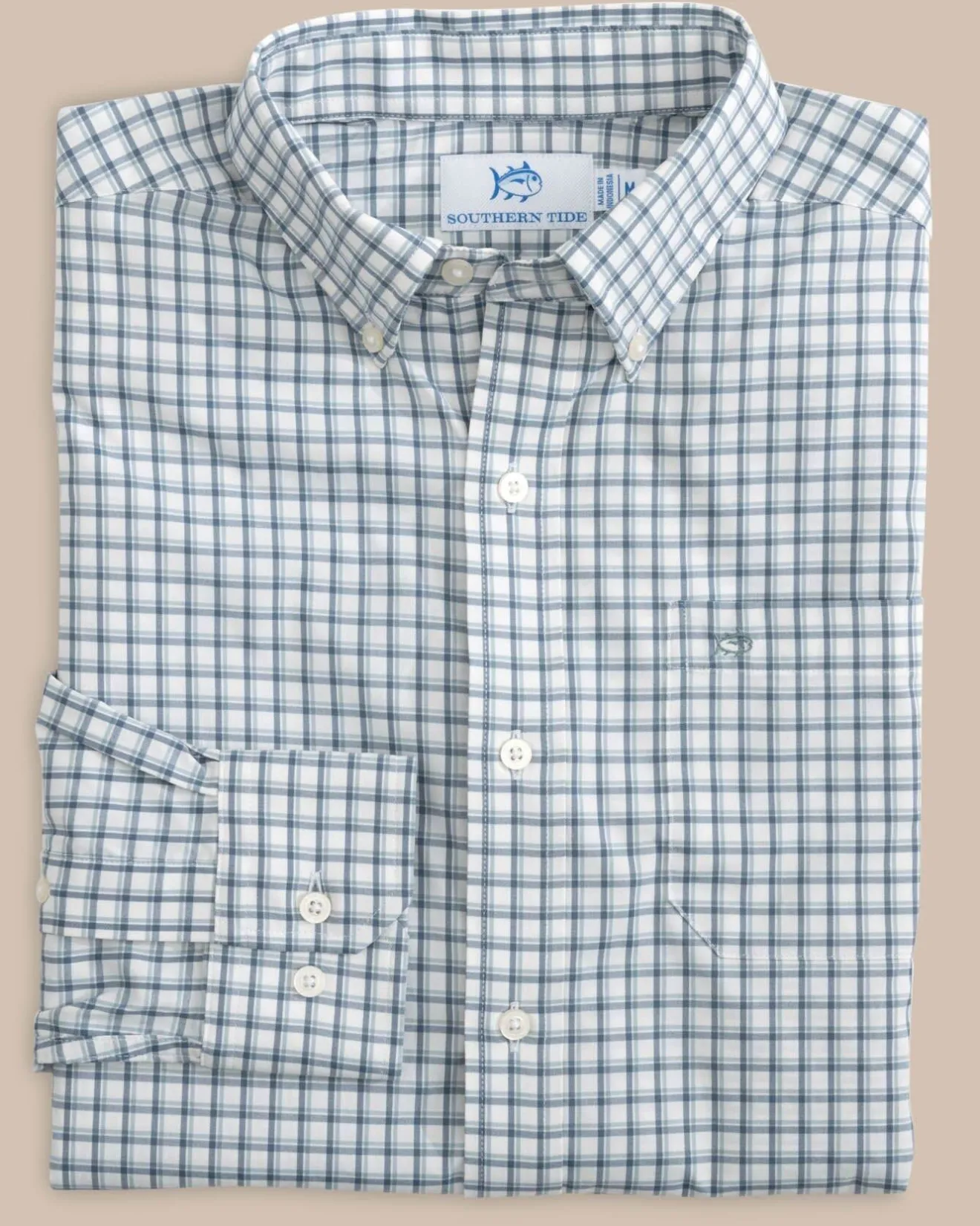 Bellevue Plaid Sport Shirt<Southern Tide Hot