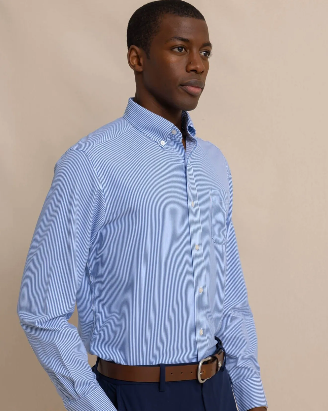 Bengal Stripe Brrr°® Intercoastal Sport Shirt<Southern Tide Best Sale