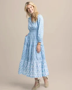 Blaire Garden Variety Printed Maxi Dress<Southern Tide Sale