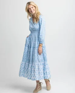 Blaire Garden Variety Printed Maxi Dress<Southern Tide Sale
