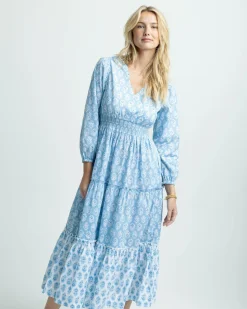 Blaire Garden Variety Printed Maxi Dress<Southern Tide Sale