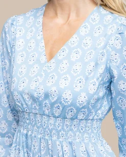 Blaire Garden Variety Printed Maxi Dress<Southern Tide Sale