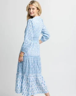 Blaire Garden Variety Printed Maxi Dress<Southern Tide Sale