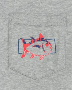 Boxy Skipjack Heather Short Sleeve T-Shirt<Southern Tide New