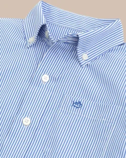 Boys Bengal Stripe Intercoastal Sport Shirt<Southern Tide Hot