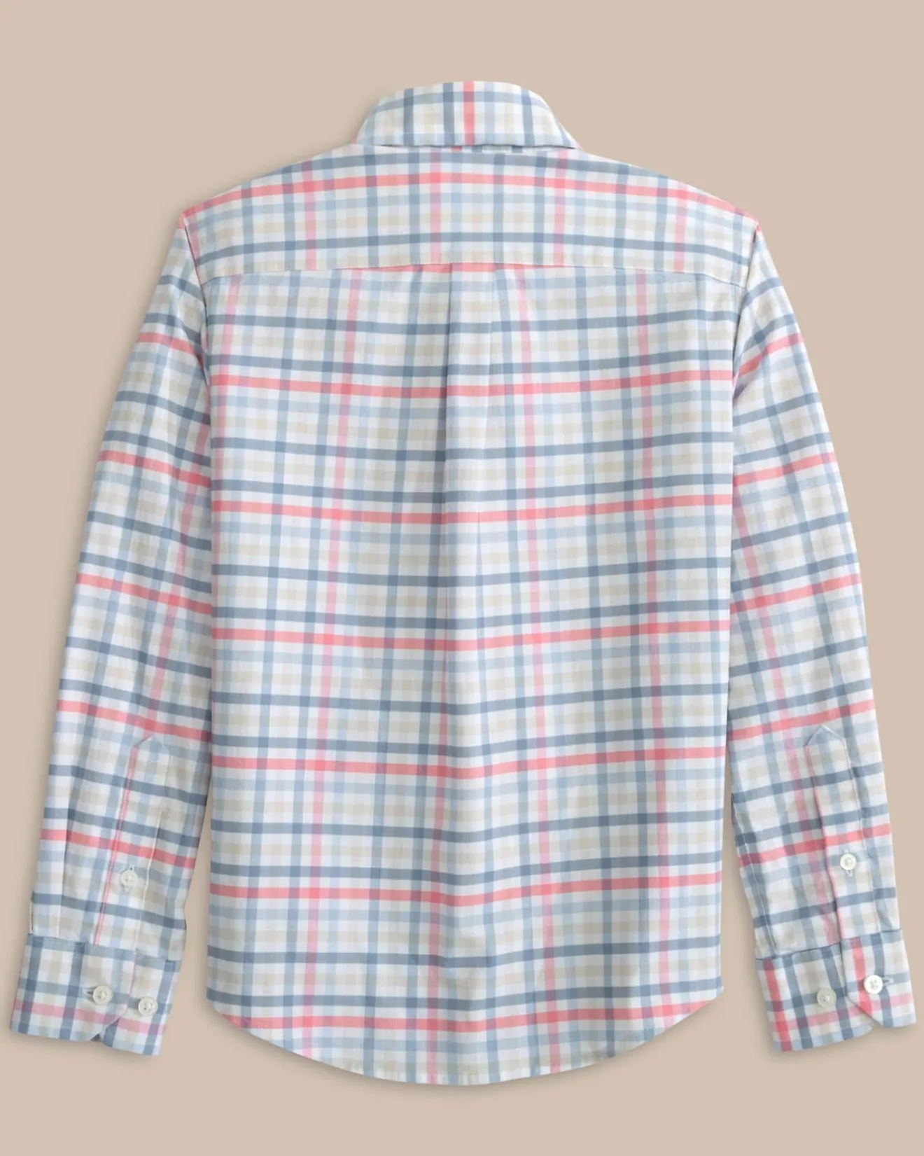 Boys Coastal Passage Plaid Long Sleeve Shirt<Southern Tide Shop