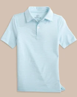 Boys Driver Camden Stripe Performance Polo<Southern Tide Online
