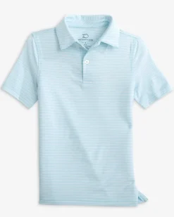 Boys Driver Camden Stripe Performance Polo<Southern Tide Online