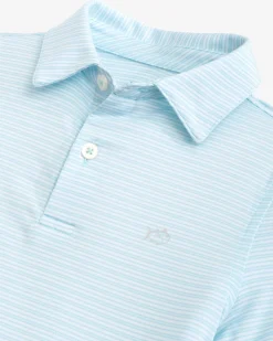 Boys Driver Camden Stripe Performance Polo<Southern Tide Online
