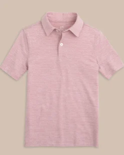 Boys Driver Spacedye Polo Shirt<Southern Tide Fashion