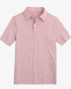 Boys Driver Spacedye Polo Shirt<Southern Tide Fashion