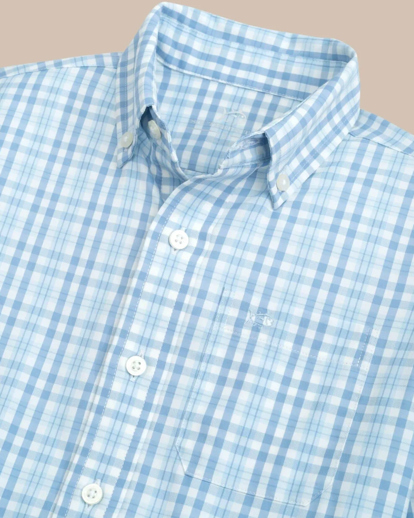 Boys Haywood Plaid Intercoastal Long Sleeve Sport Shirt<Southern Tide Shop