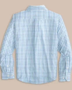 Boys Haywood Plaid Intercoastal Long Sleeve Sport Shirt<Southern Tide Shop