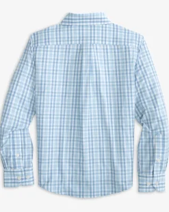 Boys Haywood Plaid Intercoastal Long Sleeve Sport Shirt<Southern Tide Shop