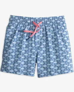Boys Heather Skipping Jacks Swim Trunk<Southern Tide Cheap