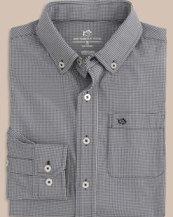 Boys Mini Gingham Intercoastal Button Down Shirt<Southern Tide Fashion