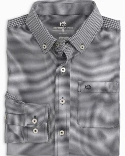 Boys Mini Gingham Intercoastal Button Down Shirt<Southern Tide Fashion