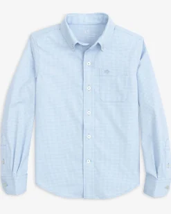 Boys Mini Gingham Intercoastal Button Down Shirt<Southern Tide Fashion