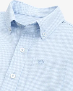 Boys Mini Gingham Intercoastal Button Down Shirt<Southern Tide Fashion