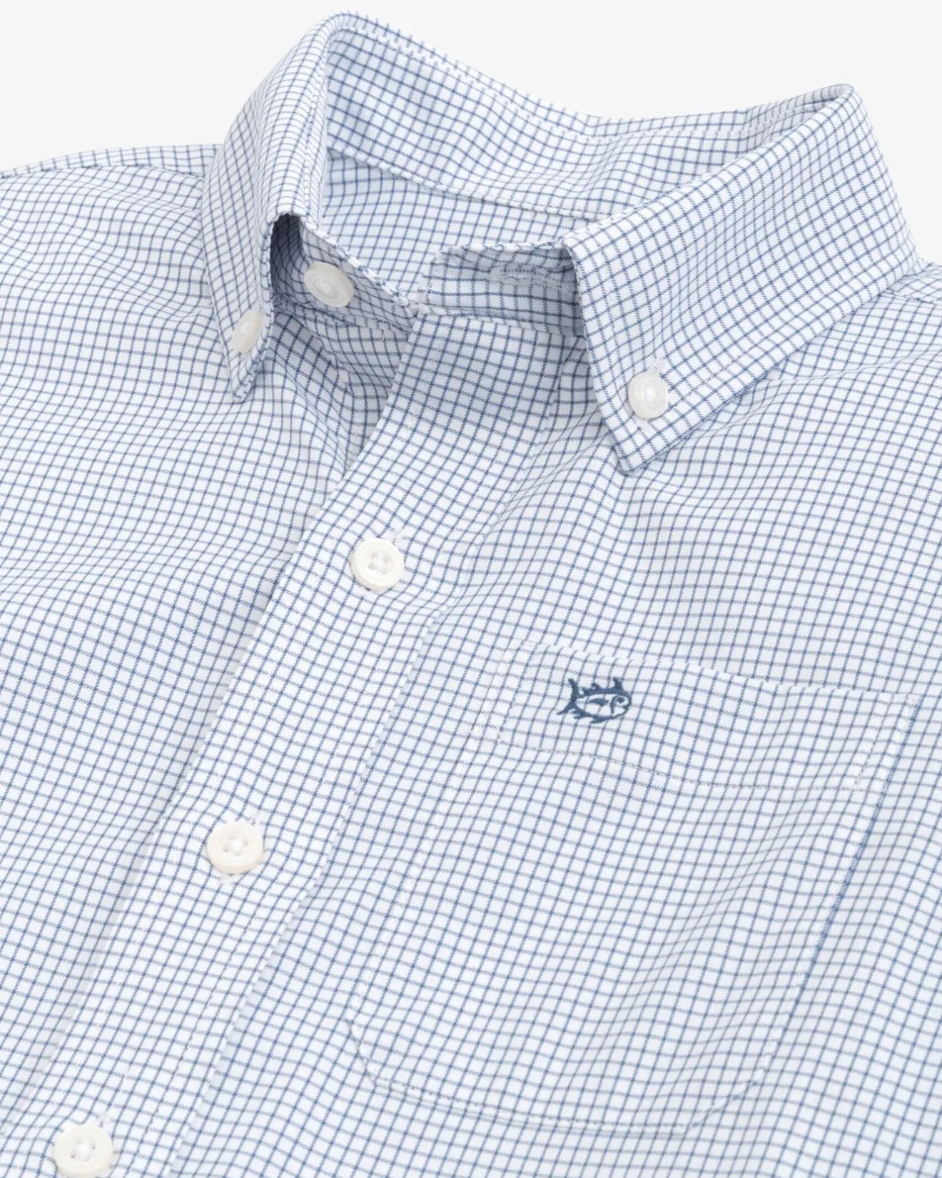 Boys Rosemont Tattersall Intercoastal Sport Shirt<Southern Tide Cheap