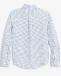 Boys Rosemont Tattersall Intercoastal Sport Shirt<Southern Tide Cheap