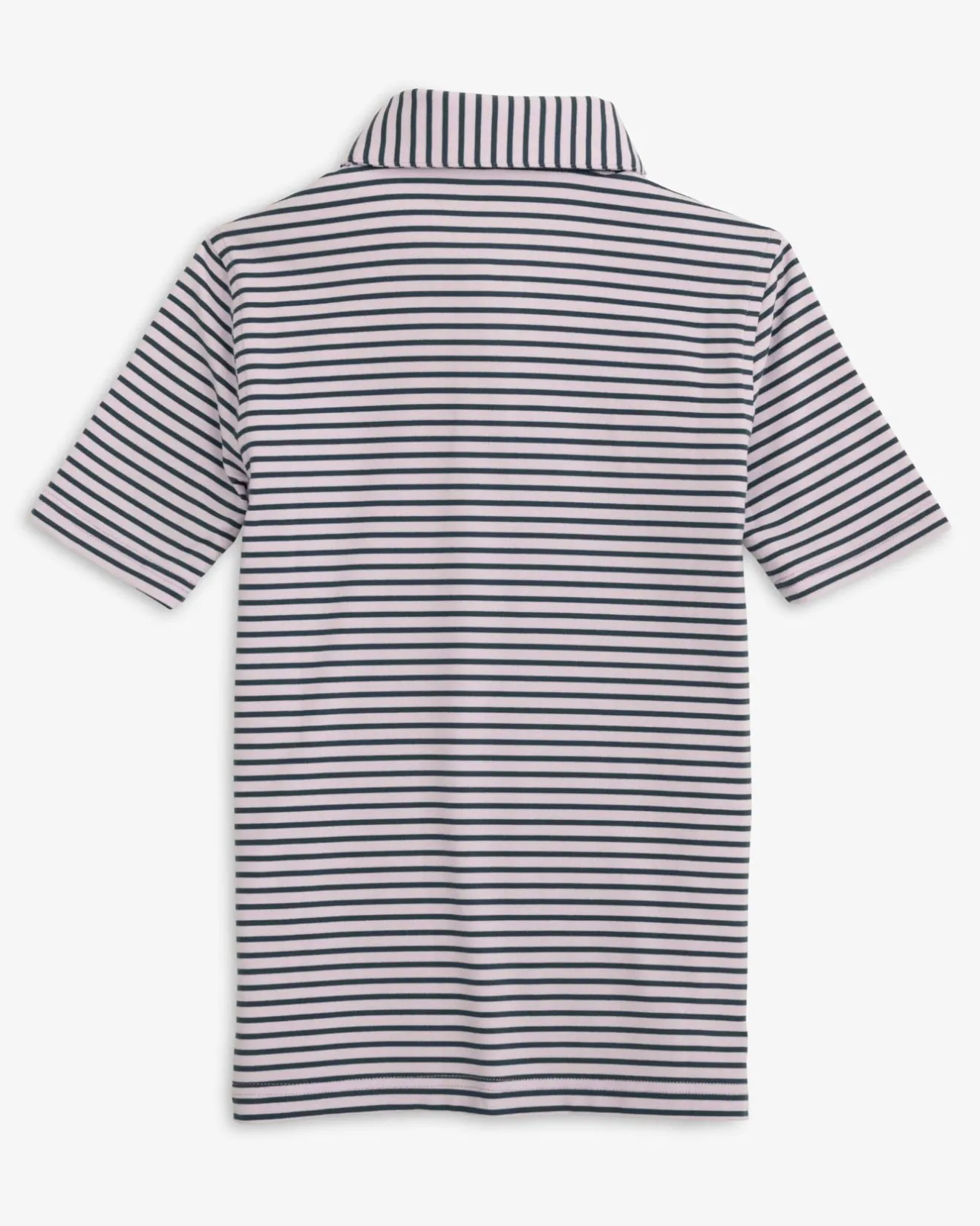Boys Ryder Heather Marin Stripe Performance Polo Shirt<Southern Tide Best Sale